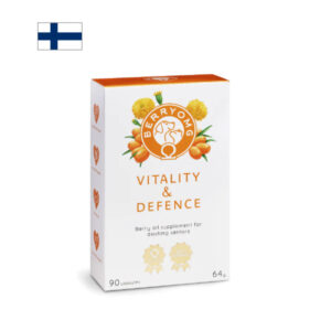 berryomg vitality & defence – tassuille ja silmille, elinvoimaa senioreille