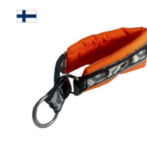 hilma puolikiristävä panta, oranssi/ camo