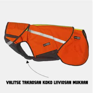 pure kevlar liivin takaosa