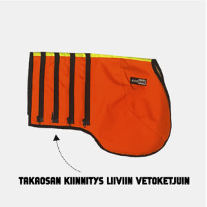 pure kevlar liivin takaosa